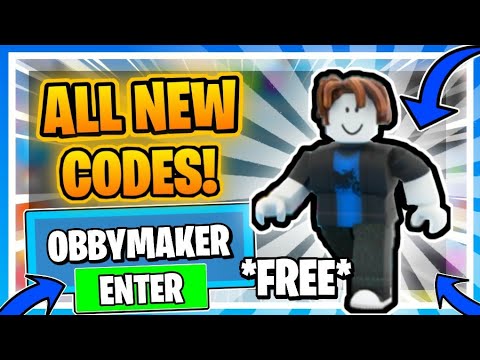 Obby Maker Codes 07 2021 - roblox obby rush code