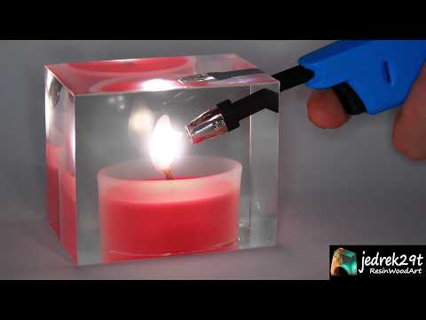 Creating A Gorgeous Scented Candle In Epoxy Resin - Easy Resin Art Tutorial