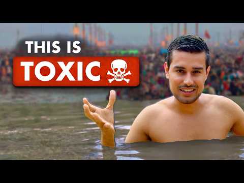 How Dirty was Ganga River during Mahakumbh? | Dhruv Rathee