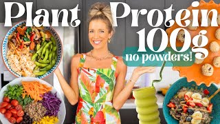 💪 How I Get 100g of Plant-Based Protein in a Day (No Powders!)