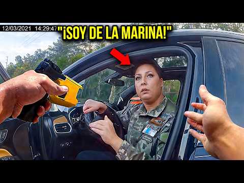 Policías Idiotas Que Fueron HUMILLADOS Por Veteranos De La Marina