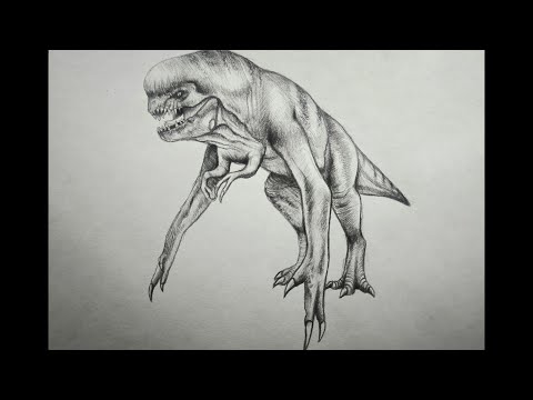 Cómo Dibujar al Distortus Rex a Lápiz