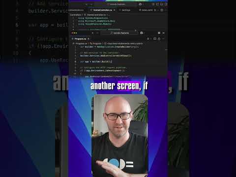 Did you know VS Code can do this? #vscode #coding #csharp
