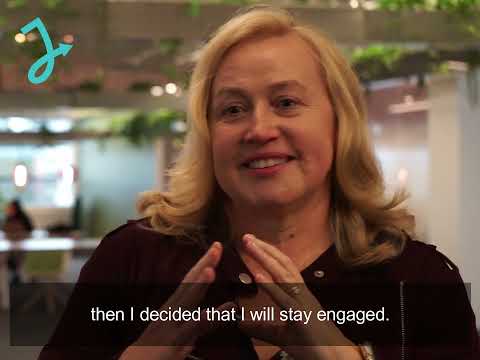 Diana Molero, Jobbsprånget mentor at Telia
