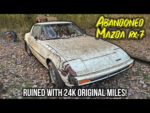 First Wash in 25 Years: Barn Find RX-7 With 24k Original Miles! | Satisfying Restoration