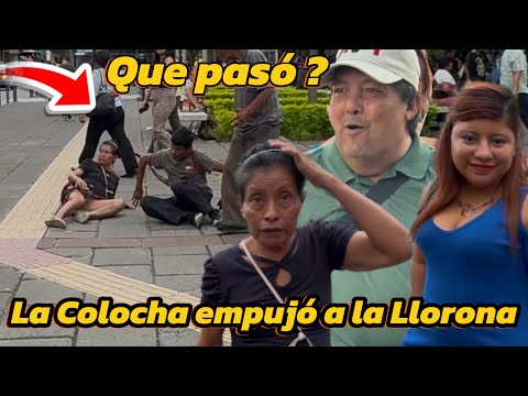 🛑Se llevaron el susto de sus vida , la Colocha andaba agresiva y empujó a la Llorona 😱😱