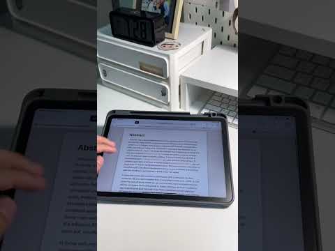 อ่านงานวิจัยมันยากนักiPadOS18ช่วยคุณได้ipadipados18ipadtrick