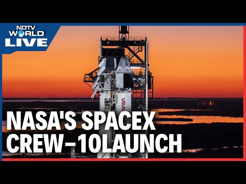 Nasa’s Crew-10 | 2 US Astronauts & Astronauts From Japan, Russia - Launches To Int’l Space Station