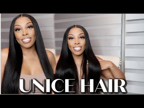 PreCut + Pre-Everything Wig | Glueless Lace Wig Install + Lace Tape | UNice Hair