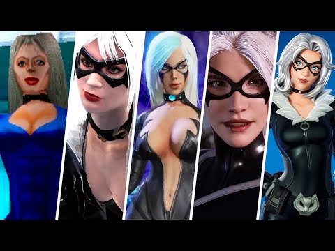 Black Cat Evolution in Spider Man Games (2000 - 2025)