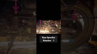 Why Front Sprocket Spins 3.46 Times for One Wheel Rotation | Yezdi Adventure