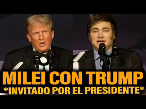 MILEI FUE EL INVITADO ESTRELLA EN LA CENA DE TRUMP (DISCURSO COMPLETO)