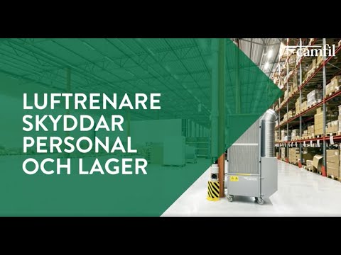 Industriell luftrenare från Camfil