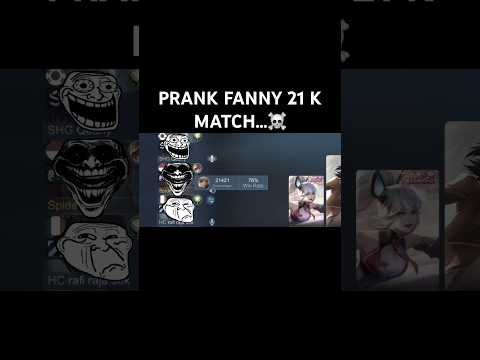 Reaksi PUBLIC ON MIC MELIHAT FANNY 21 Ribu MATCH…💀