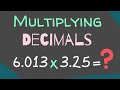 Multiplying Decimal Numbers Concepts