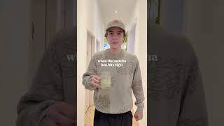 Matcha instantly changes the mood