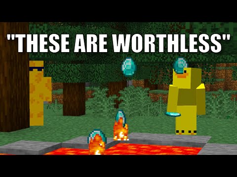 The Day Minecraft Players Stopped Wanting Diamonds