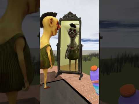 👁️😨 Hamood Habibi.EXE Is Trapped Inside The Mirror!! 😨🪞 #shorts