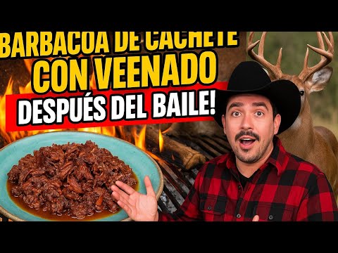 🔥 ¡Barbacoa de Cachete con Venado Después del Bailazo! | Receta Brutal al Amanecer 🌮🦌