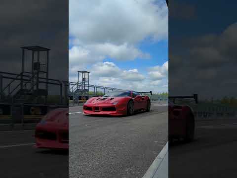 670-hp Ferrari 488 Challenge on Track!