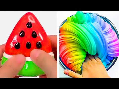 3 Hours Of Oddly Satisfying Slime ASMR - Relaxing Videos for Better Sleep 3489