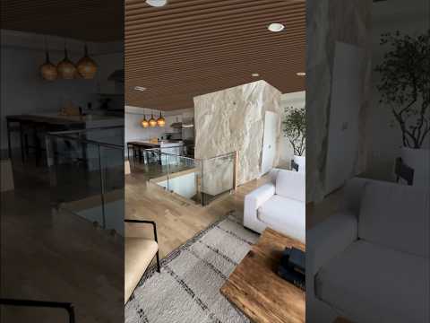 Rock Wall Installation Day 1 #homedecor #homerenovation