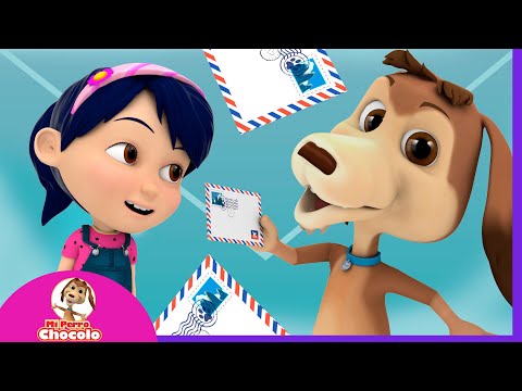 JUGUEMOS  "HA LLEGADO CARTA" CON 🐶 MI PERRO CHOCOLO | CANCIONES INFANTILES | MÚSICA PARA JUGAR ♫