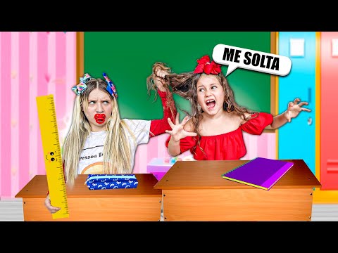 UMA ALUNA NOVA IRRITOU A LAYRA DENTRO DA SALA DE AULA NA ESCOLA!!
