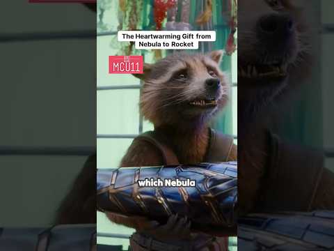 The Heartwarming Gift from Nebula to Rocket.#mcu #avengersendgame #newavengers  #avengersnewmovies