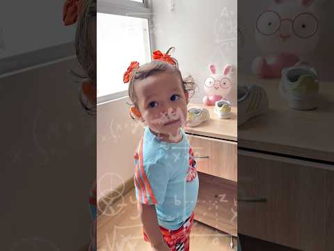 Sienna reacciona al Cambio de Papá #baby #cutebaby #mexico #cute #viral #argentina #babygirl #humor