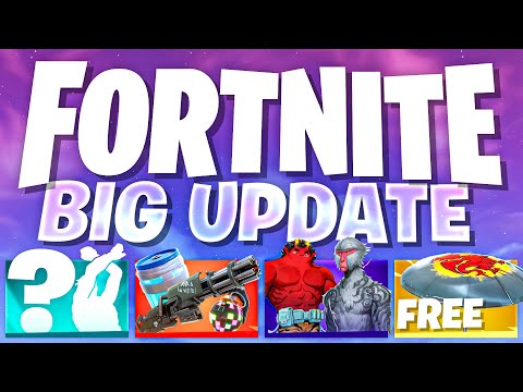 NEW Fortnite MASSIVE Update & What to Expect (FREE Reward, Collabs, Season 2 Leaks, OG..)