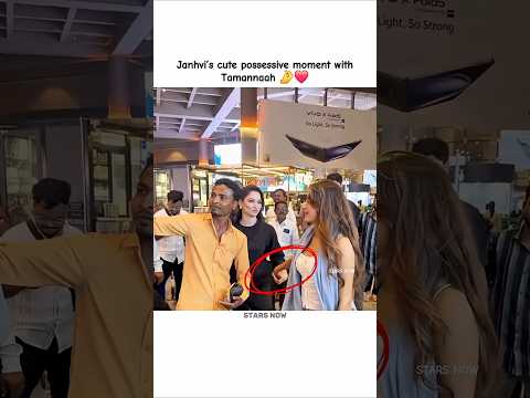 Janhvi Fever Hits Different 💫❤️ #janhvikapoor #tamannaahbhatia #bollywood #shorts #viralvideo