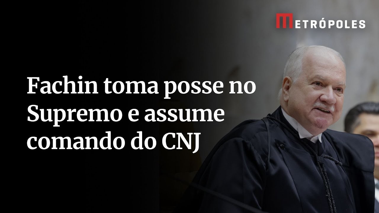 STF novo presidente Fachin defende separação entre direito e política