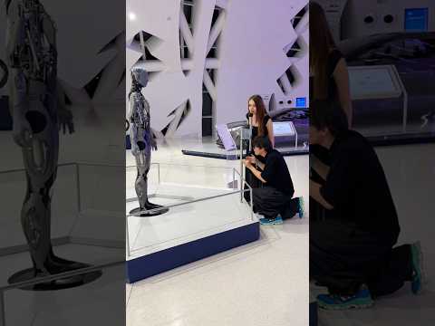 We made the robot dance @Mamiko