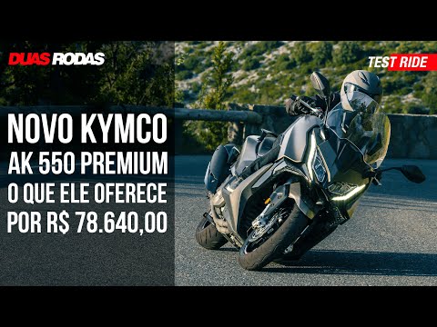 TEST-RIDE: NOVO KYMCO AK 550 PREMIUM, CONFIRA O QUE ELE OFERECE POR R$ 78.640,00