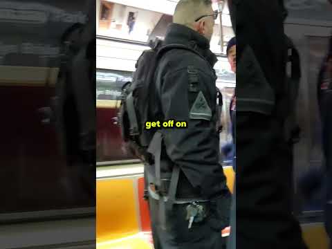 Heated Argument Breaks Out on the Subway