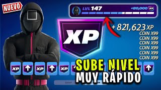 SUBIR DE NIVEL RÁPIDO EN FORTNITE 😱 EL MEJOR MAPA XP 🚀 +800.000 XP