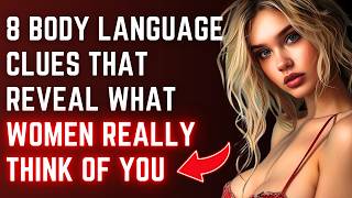 8 Body language clues that reveal what women really think of you (Psychology facts)