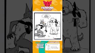 lobo papeado 🙀 #humor #fandub