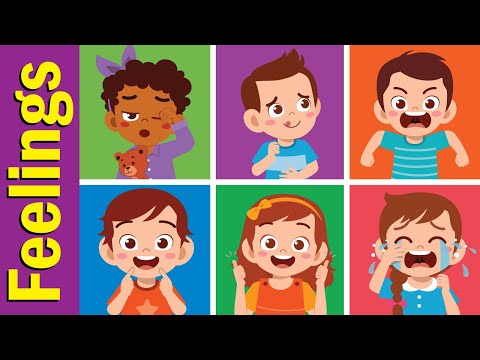 Feelings and Emotions Vocabulary Chant for Children | Fun Kids English - YouTube
