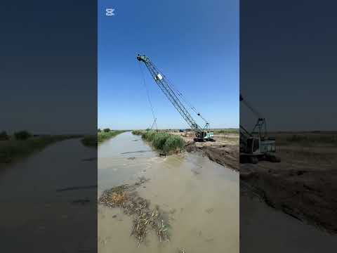 Остались ли олды на драглайнах? #экскаватор #excavator #драглайн #liebherr #hitachi #экскаваторщик