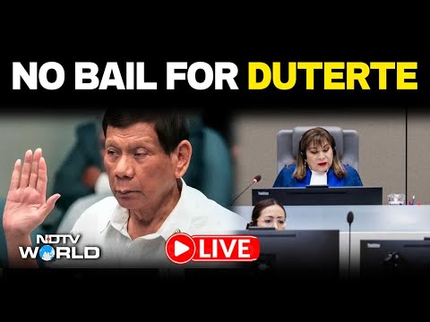 Rodrigo Duterte Trial LIVE | Rodrigo Duterte Latest News | Duterte Trial | Philippines News LIVE
