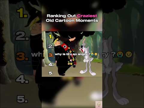 Craziest Old Cartoon Moments #tiktok #ranking #funny