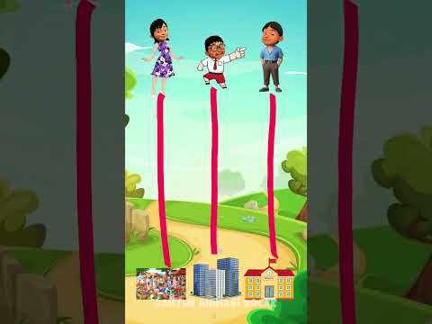 Ayah pergi ke...? #kartun #cartoon #shorts #trending