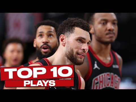 Top 10 Chicago Bulls Plays of The Year! 🔥