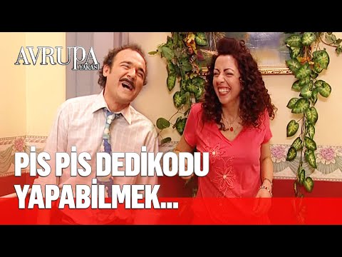 Makbule ve Burhan'ın eski günlerdeki gibi dedikodu keyfi - Avrupa Yakası