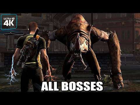 inFAMOUS 2 - All Bosses + Endings (With Cutscenes) 4K 60FPS UHD PC