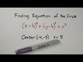 Circle Equations and Properties