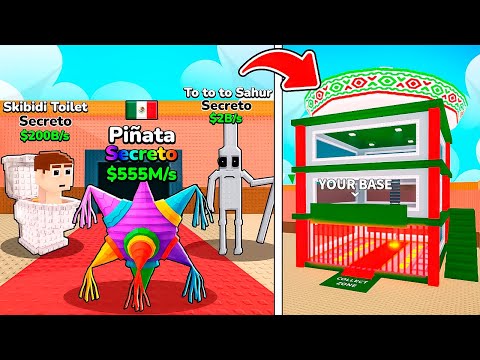 YA COMIENZA NUEVA ACTUALIZACIÓN & ADMIN ABUSE en STEAL a BRAINROT! (EVENTO MEXICO, PIÑATA & MÁS)