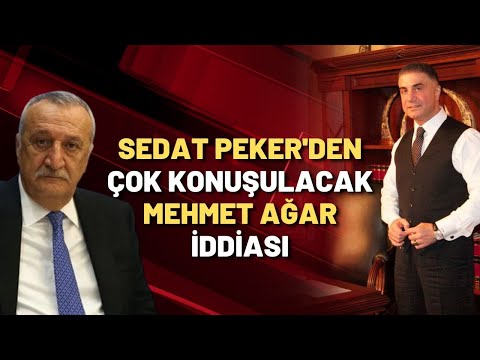 Sedat Peker'den çok konuşulacak Mehmet Ağar iddiası